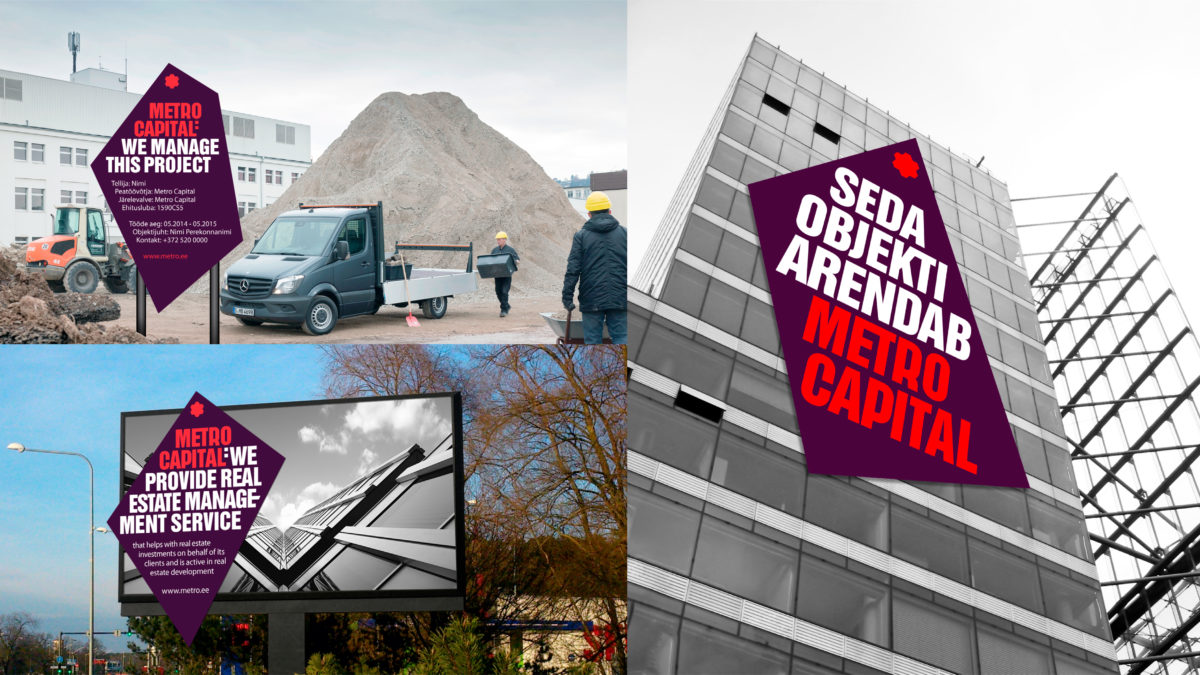 Metro Capital rebranding project resulted in a new dynamic identity.