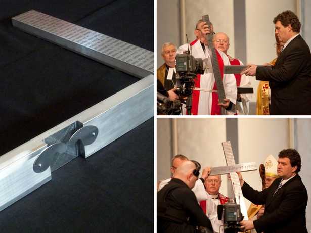 This project involved the creation of a key cross for the re-opening of ceremony of Jaani Church in St. Petersburg.