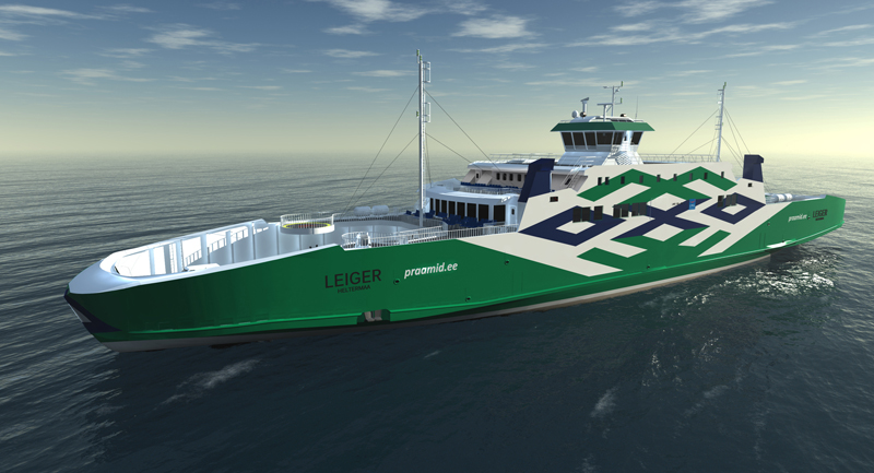TS Laevad ferry's exterior design project involved a new fresh look for an Estonian ferry company.