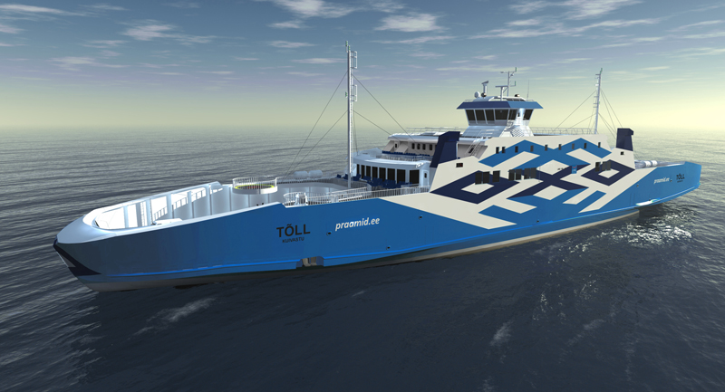 TS Laevad ferry's exterior design project involved a new fresh look for an Estonian ferry company.