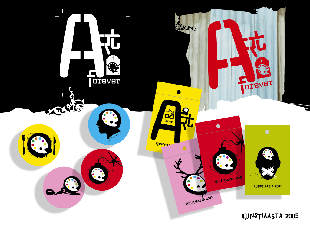 This project involved creating a visual identity for Year of Art to broaden the general engagement with arts in society.